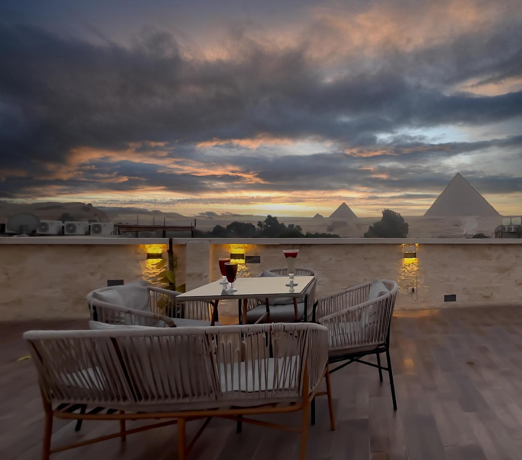 Pyramids Glory Inn Kafret el-Gabal Exterior foto